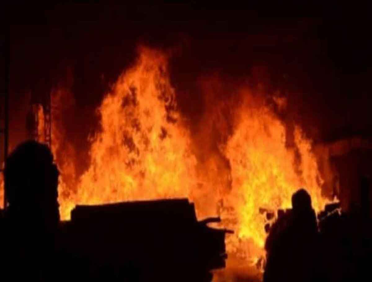 Fire In Patancheru Industrial Estate: 4 People Injured 