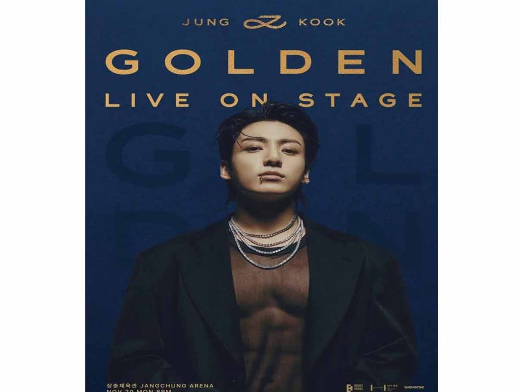 BTS’ Jungkook GOLDEN Live On The Stage