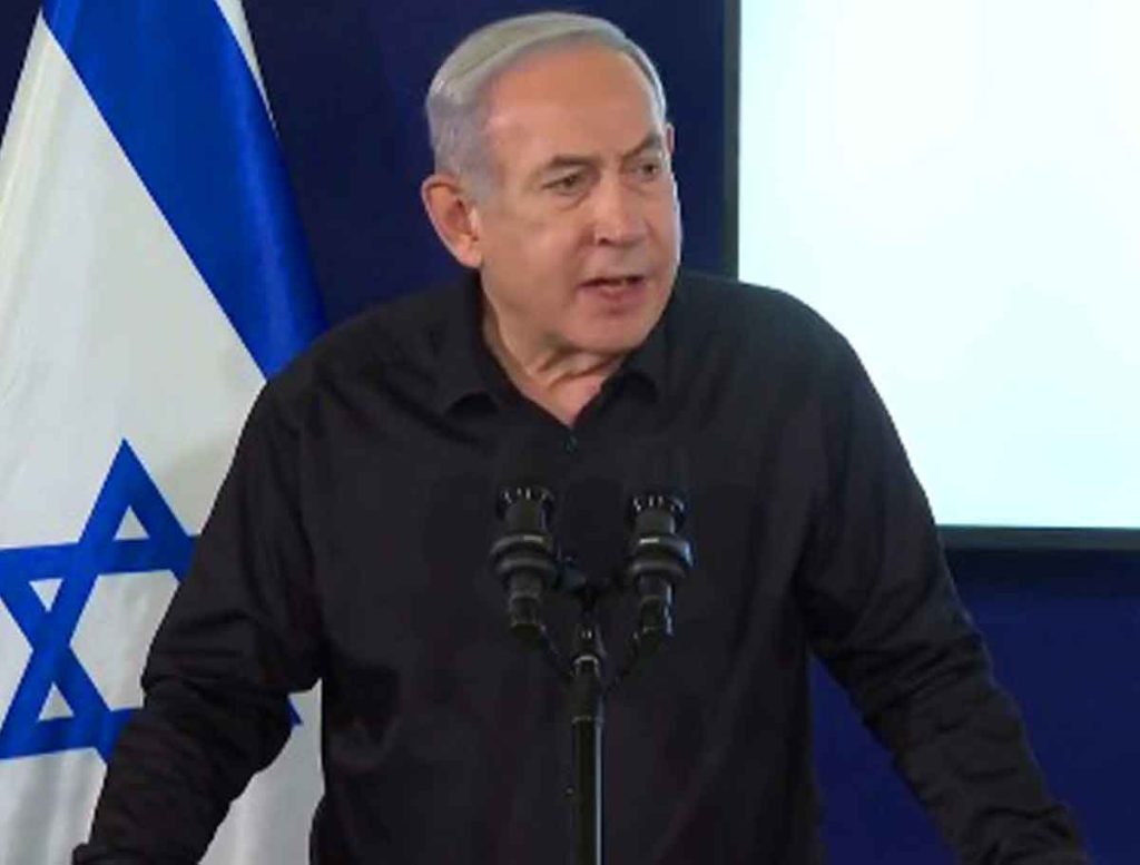Netanyahu Pledged To Continue Strike The Gaza Strip-Till 'Total Victory" 