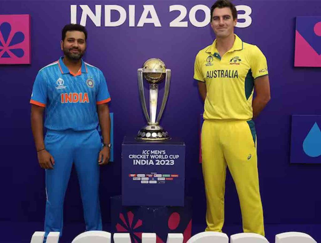 India vs Australia in Finals On Nov 19