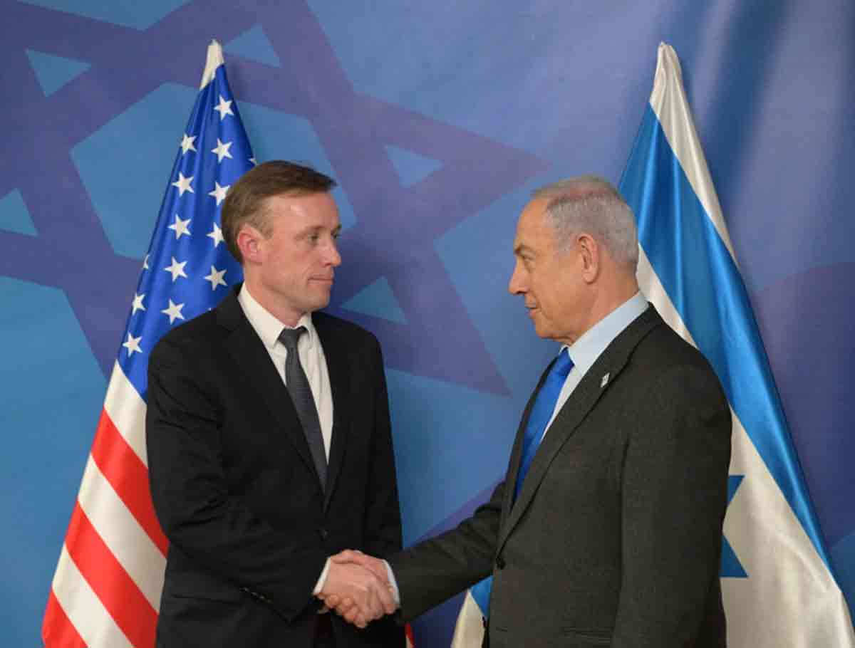 Netanyahu War Cabinet Members Meet With US National Security Adviser 