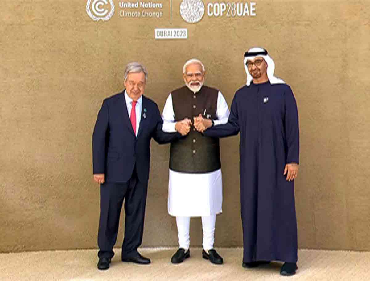 UAE President, UN Chief Welcomes PM Modi At The Cop28
