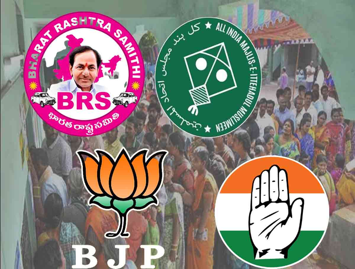 Congress Leads, Owaisi Shines, BJP Makes Early Moves