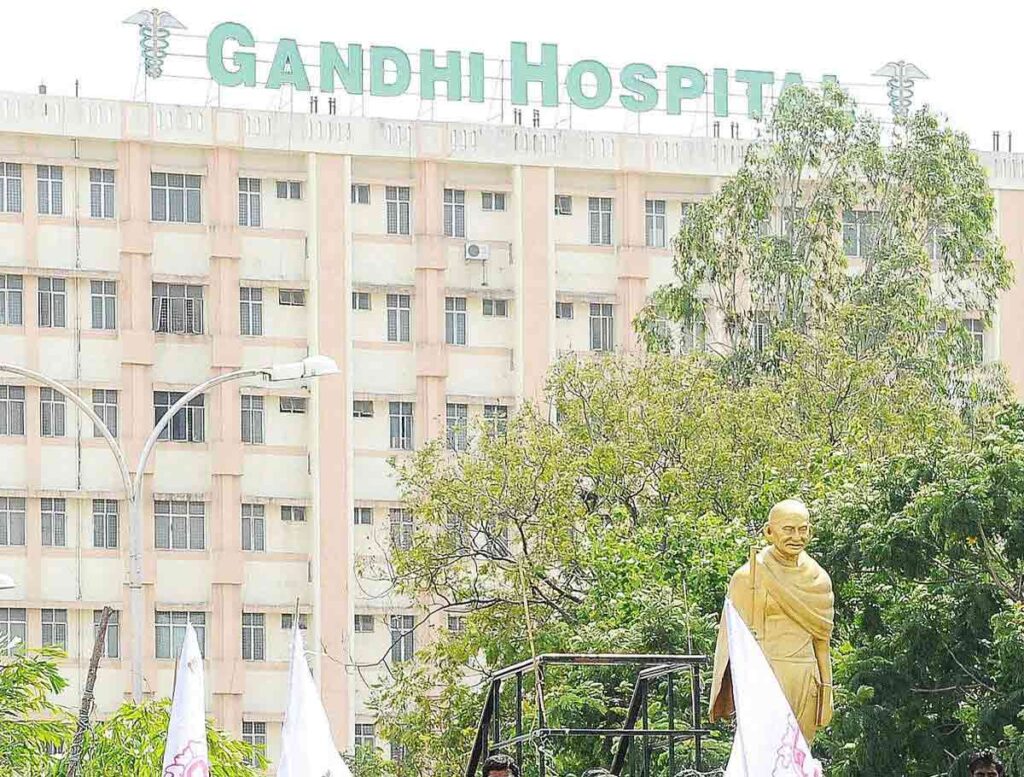 50 Beds For Treatment Of Corona Patients in Gandhi Hospital