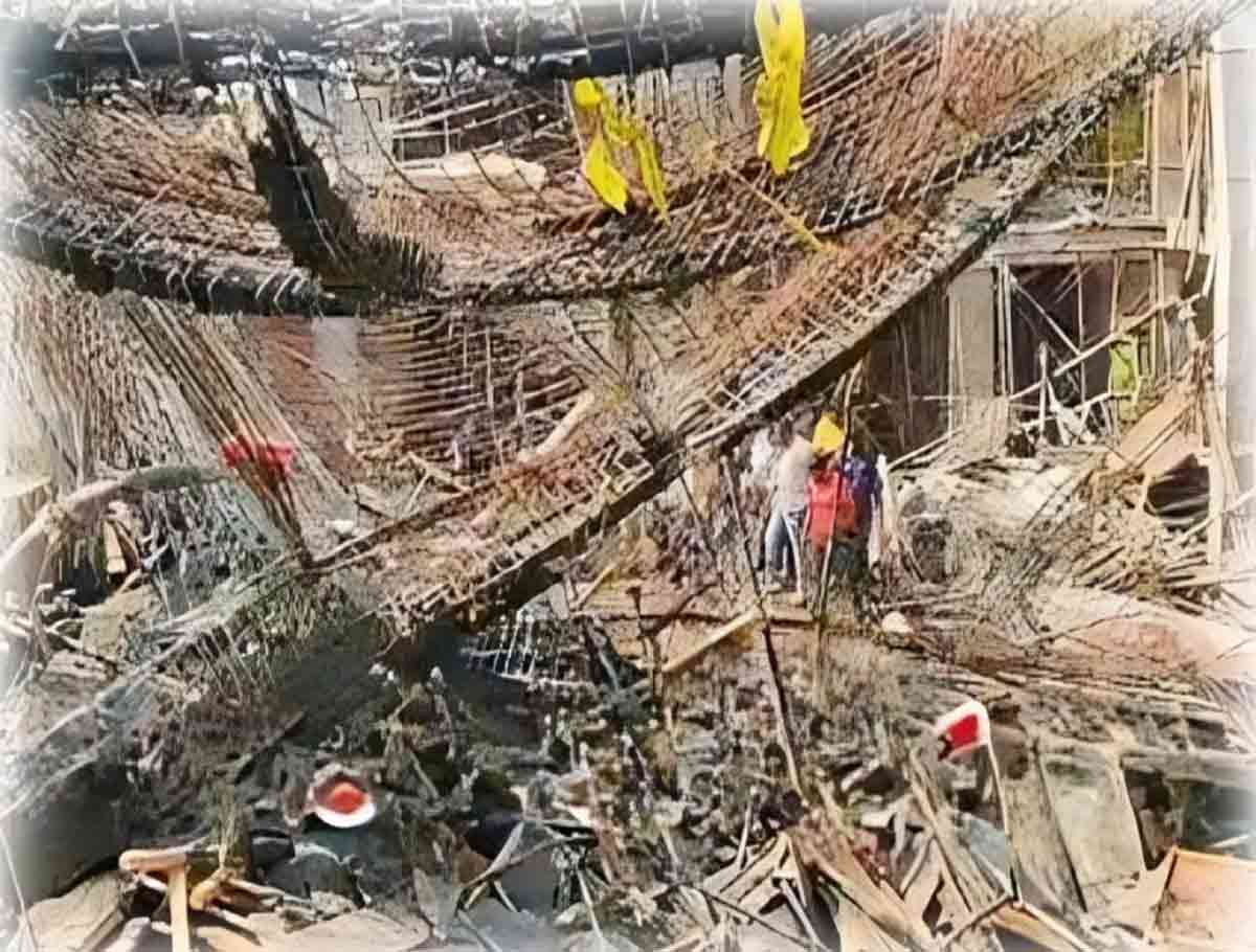 Church Slab Collapsed: Condition Of 4 People Critical