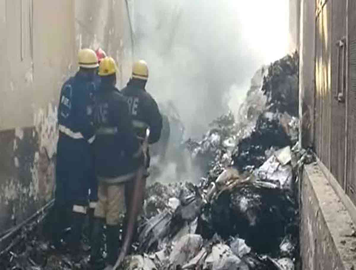 Fire Accident In Hyderabad Mint Compound