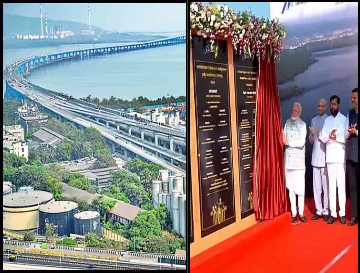 PM Modi Inaugurated The Longest Sea Bridge In The Country