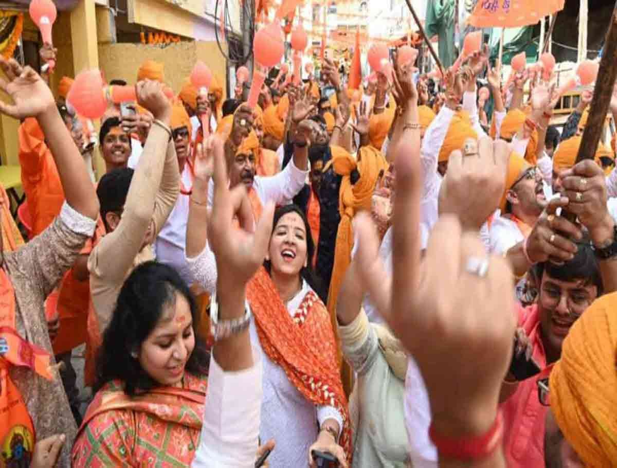 Festive Atmosphere In Hyderabad, Ahead Of Consecration Ceremony
