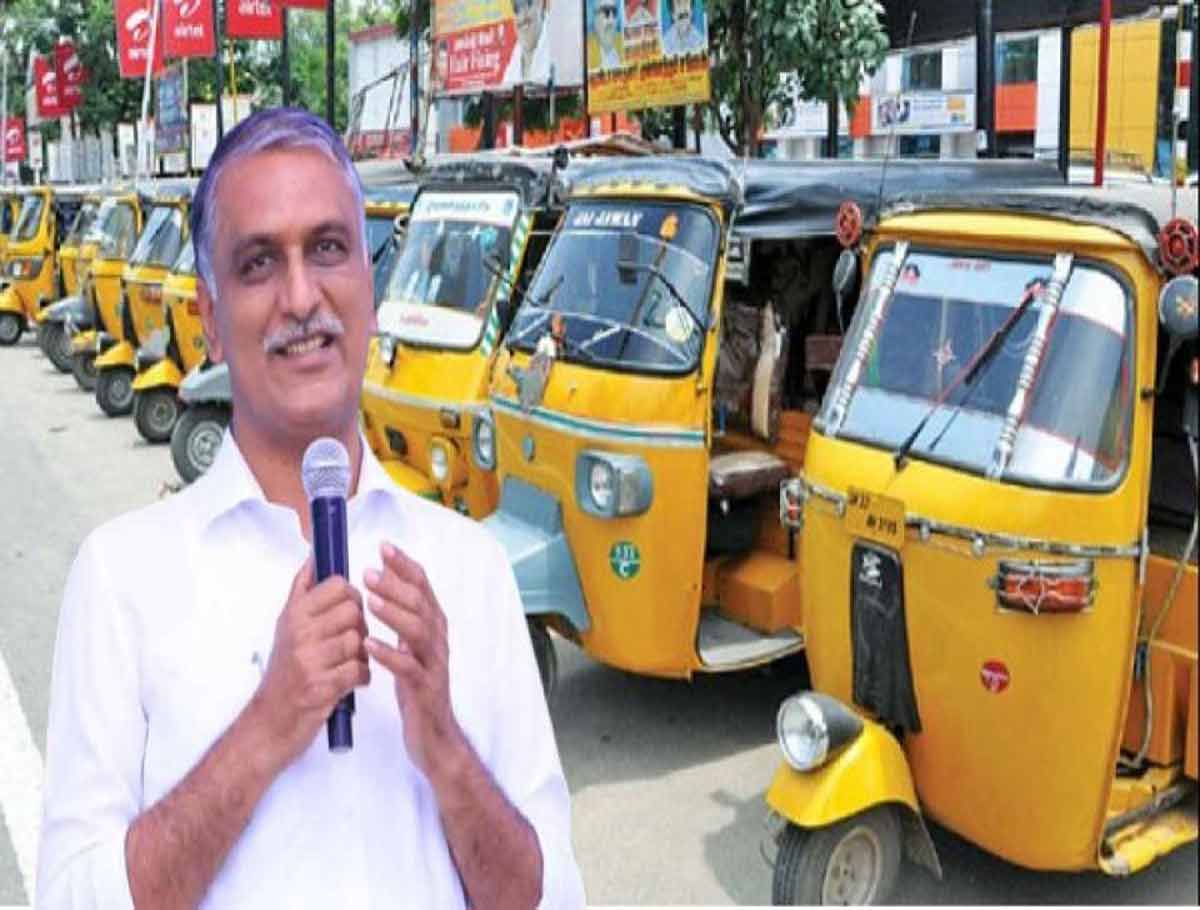 Harish Rao Assures to Raise Issues of Auto Drivers