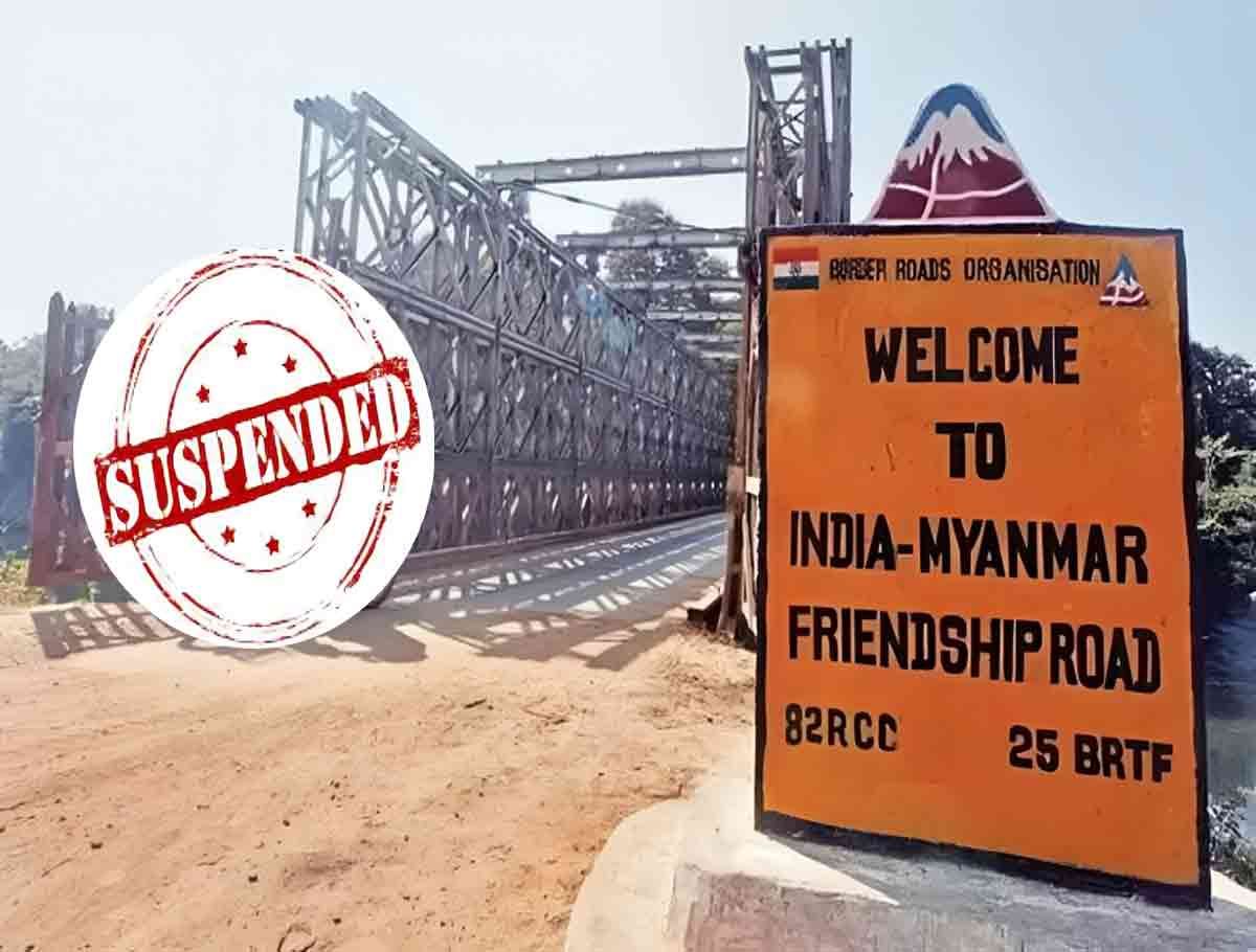 'Free Movement Regime' Between India And Myanmar Immediately Suspended