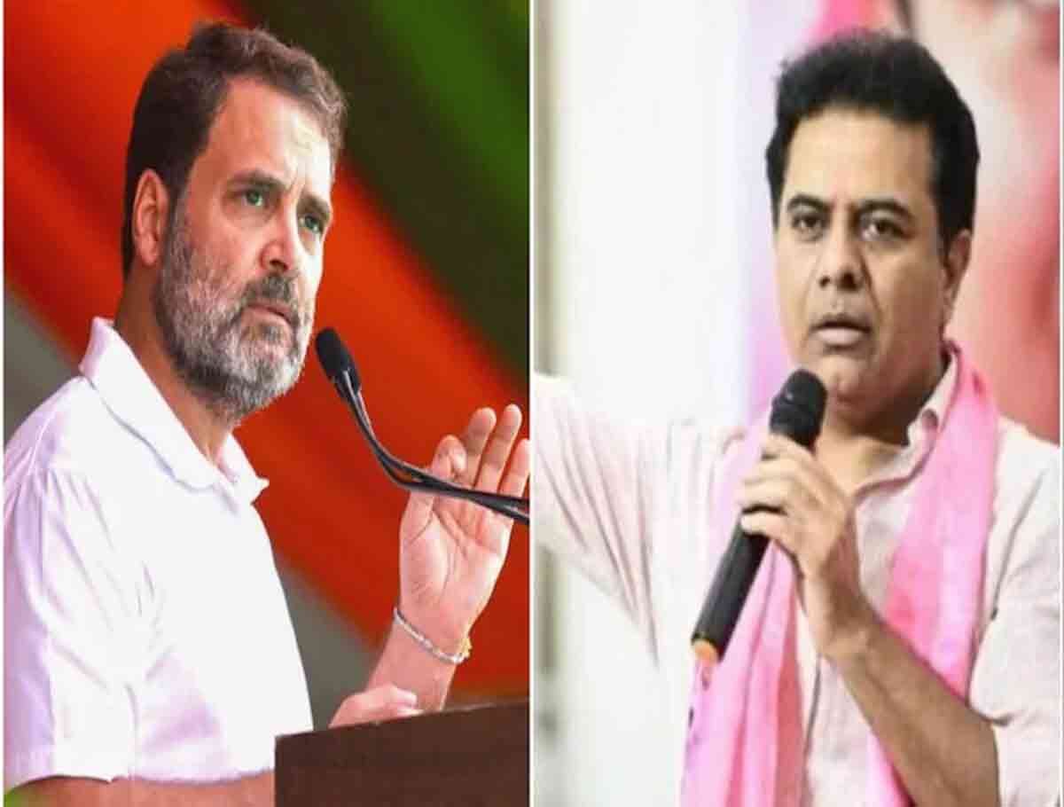 KTR Asks Rahul to Prove by Getting Turncoats to Resign