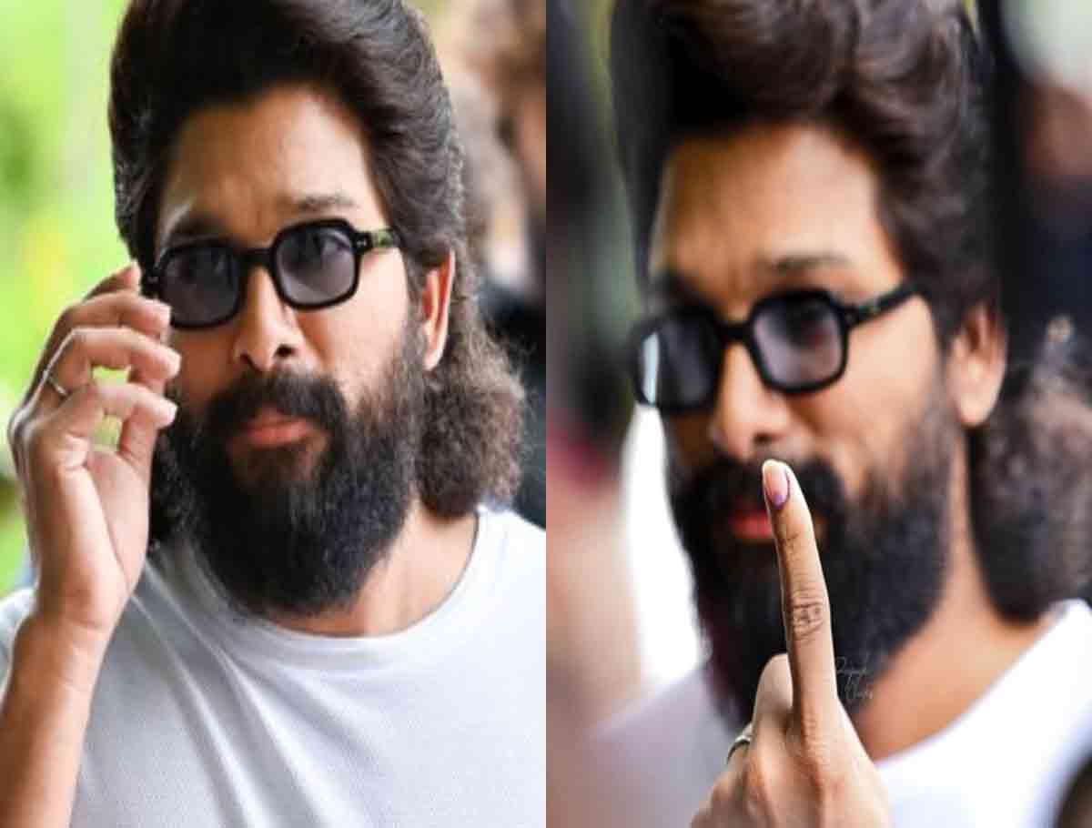 LS Polls 2024: Allu Arjun Casts Vote In Hyderabad