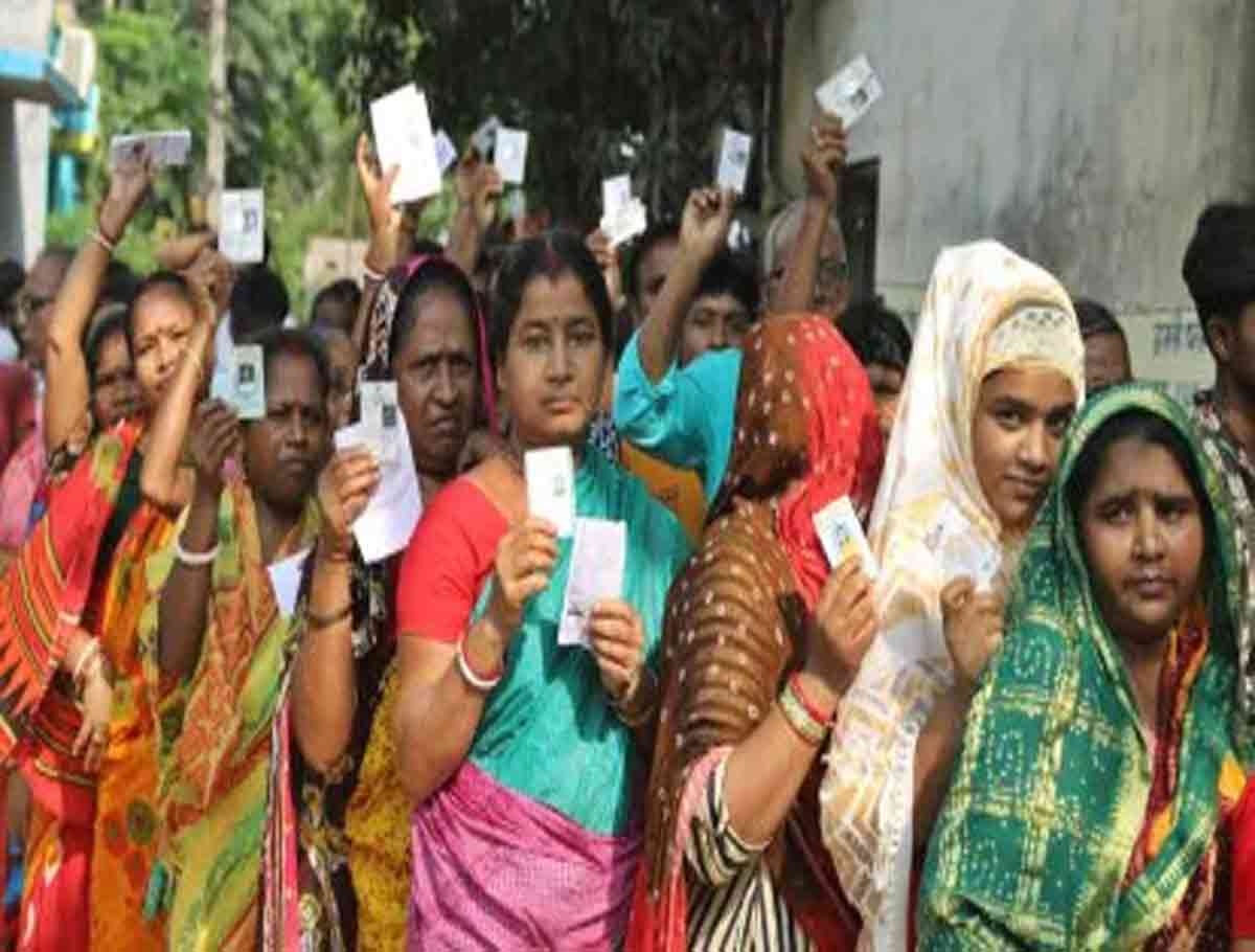 24.31 Percent Polling Recorded In Telangana Till 11 AM