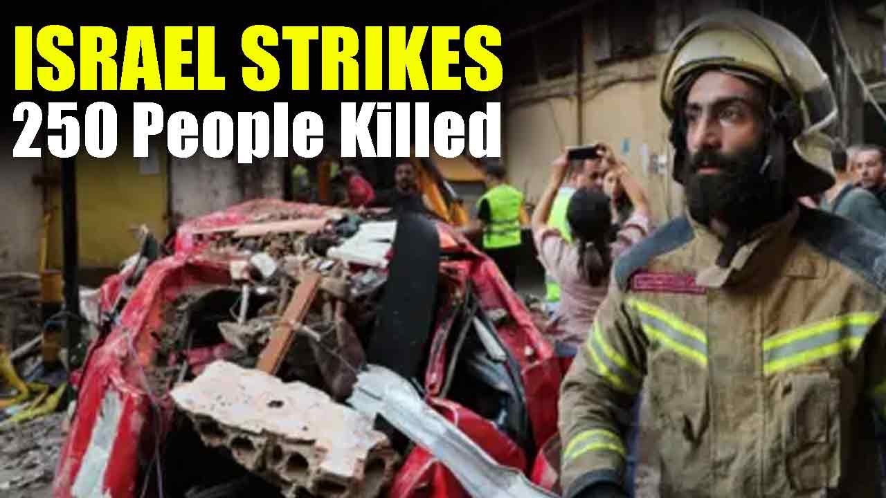 Israel Attacks Hezbollah bases in Lebanon: More Than 250 People Killed