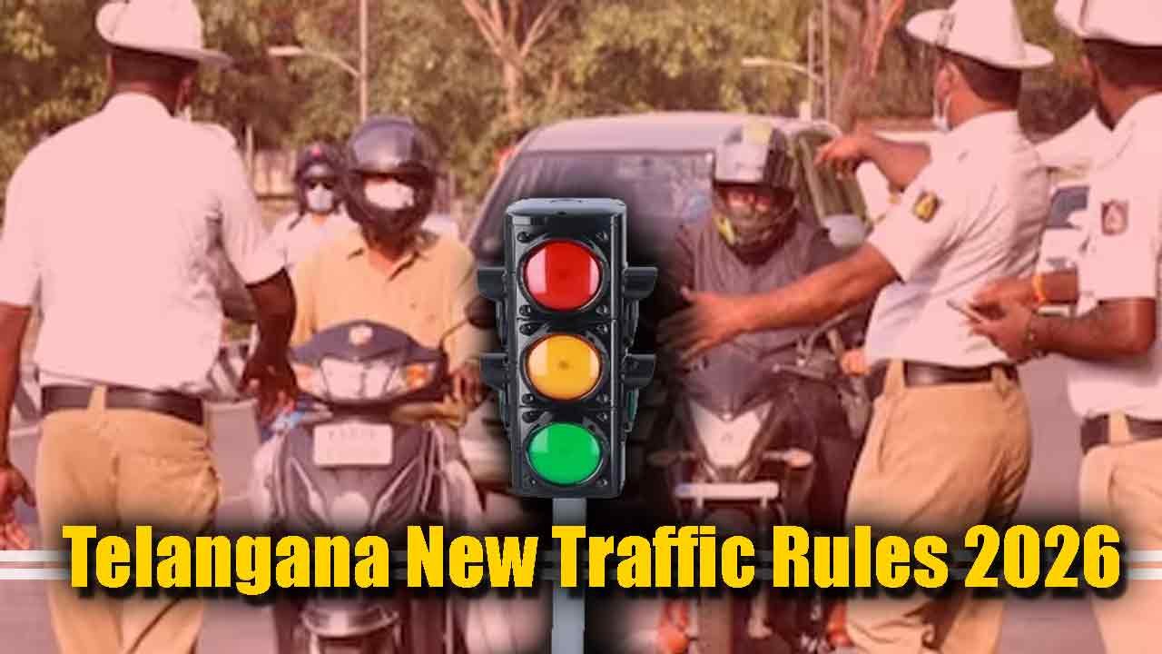 Telangana New Traffic Rules 2026: Heavy Fines For Overspeeding, Signal Jumping