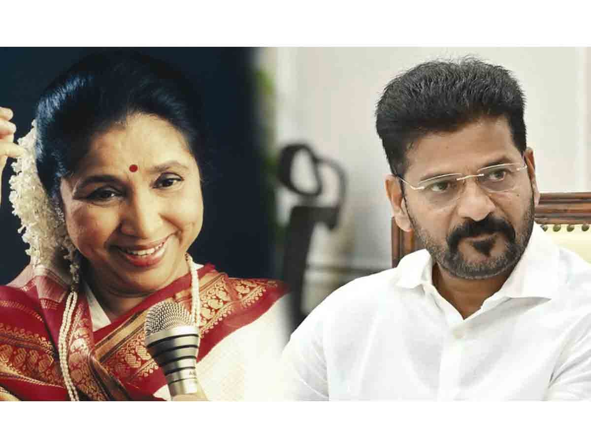 Revanth Reddy Condoles Asha Bhosle Death
