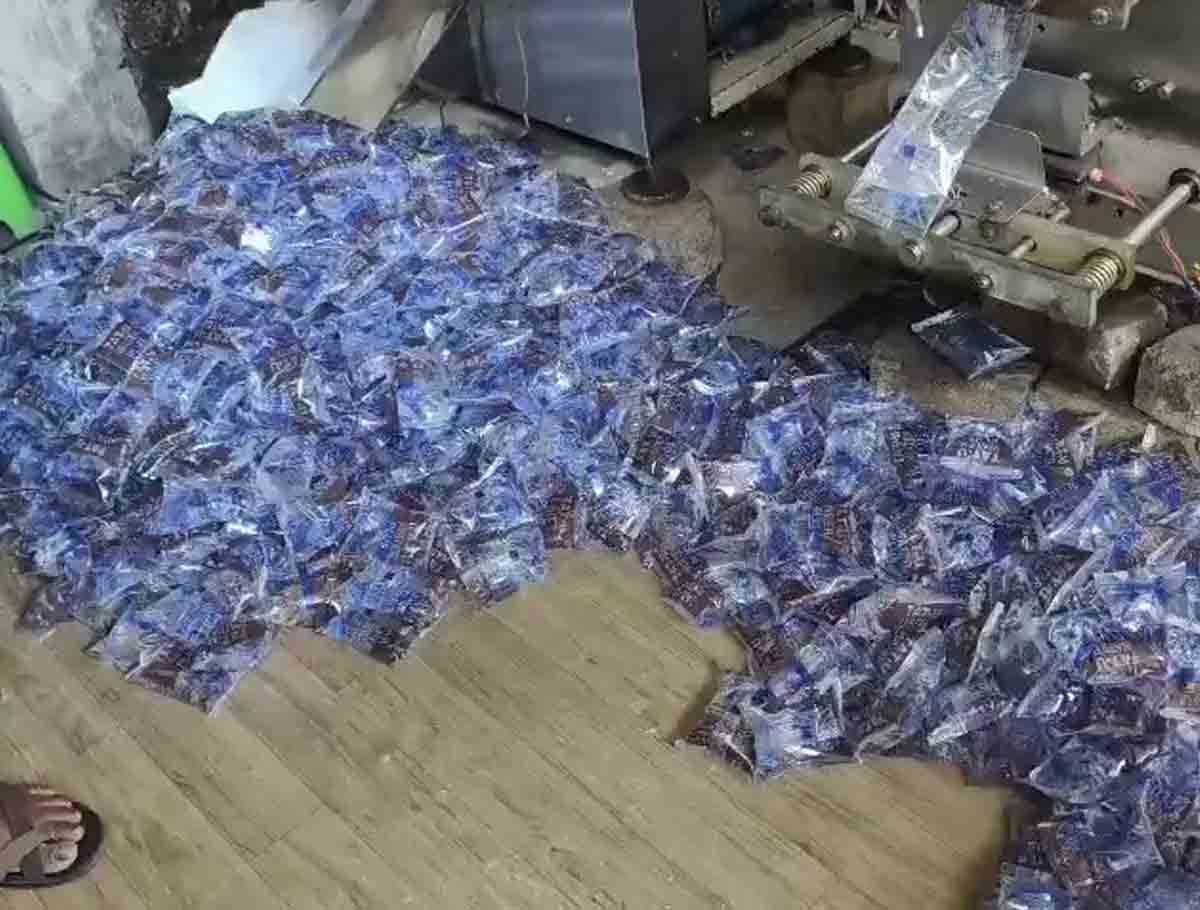 Illegal Water Adulteration Racket Busted in Amberpet
