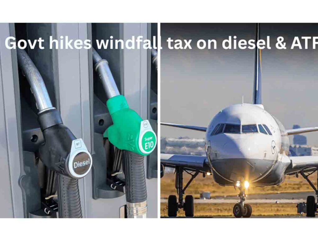 Windfall Tax Increased On Diesel And Jet Fuel Exports